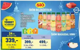 Metro Sió ajánlat