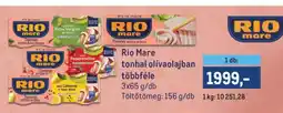 Metro Rio Mare ajánlat