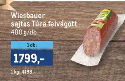 Metro Wiesbauer sajtos Túra felvágott ajánlat