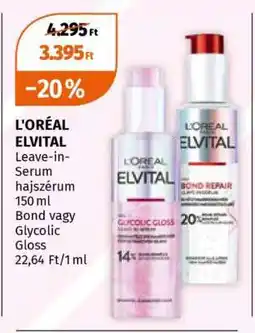 Müller L'ORÉAL ELVITAL ajánlat