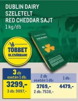 Metro DUBLIN DAIRY SZELETELT RED CHEDDAR SAJT ajánlat