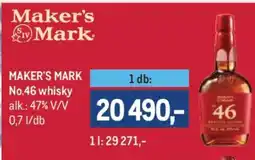 Metro MAKER'S MARK No.46 whisky ajánlat