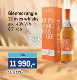 Metro GLENMORANGIE 12 ÉVES WHISKY ajánlat