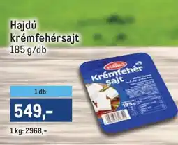 Metro HAJDÚ KRÉMFEHÉRSAJT ajánlat