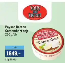 Metro Paysan Breton Camembert sajt ajánlat