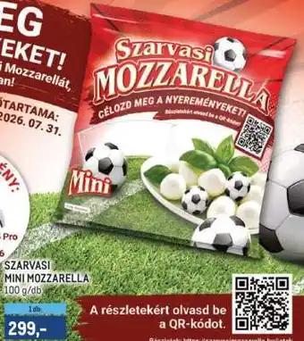 Metro SZARVASI Mini mozzarella ajánlat