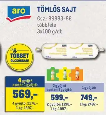 Metro ARO TÖMLŐS SAJT ajánlat