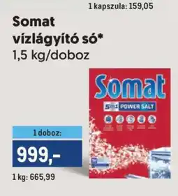 Metro Somat vízlágyító só ajánlat