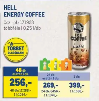 Metro HELL ENERGY COFFEE ajánlat