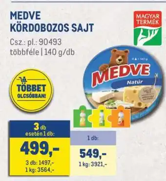 Metro Medve kördobozos sajt ajánlat