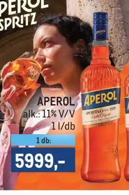 Metro Aperol ajánlat