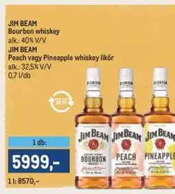 Metro Jim Beam ajánlat