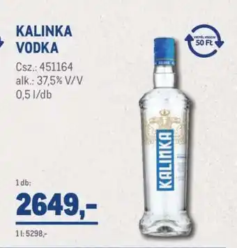 Kalinka vodka