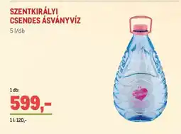 Metro SZENTKIRÁLYI CSENDES ÁSVÁNYVÍZ ajánlat