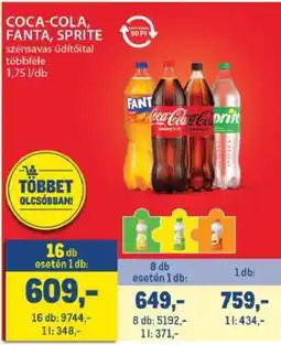Metro Coca-Cola / Fanta / Sprite ajánlat