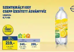 Metro Szentkirályi Egy Csepp ízesített ásványvíz ajánlat