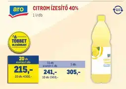 Metro aro CITROM ÍZESÍTŐ 40% ajánlat