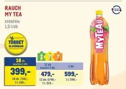Metro RAUCH My Tea ajánlat