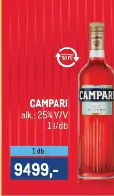 Metro CAMPARI ajánlat