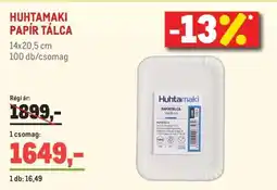 Metro HUHTAMAKI PAPÍR TÁLCA ajánlat