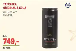 Metro TATRATEA ORIGINAL & COLA ajánlat