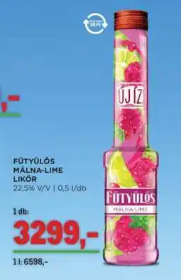Metro FÜTYÜLŐS MÁLNA-LIME LIKŐR ajánlat