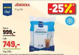 Metro METRO Chef JÉGKOCKA ajánlat