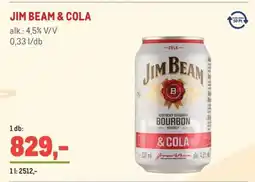 Metro Jim Beam Cola ajánlat