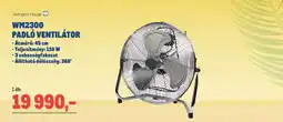 Metro WM2300 PADLÓ VENTILÁTOR ajánlat