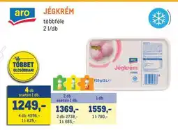 Metro Aro Jégkrém ajánlat