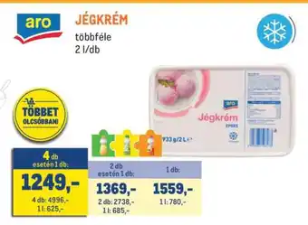Metro Aro Jégkrém ajánlat