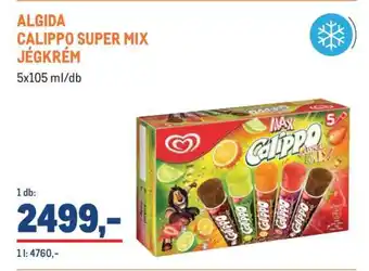 Metro ALGIDA CALIPPO SUPER MIX JÉGKRÉM ajánlat