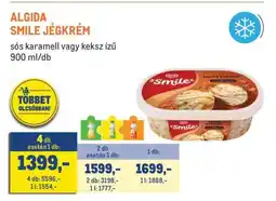 Metro Algida Smile jégkrém ajánlat