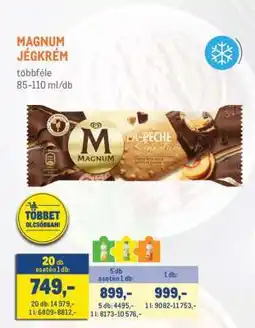 Metro Magnum jégkrém ajánlat