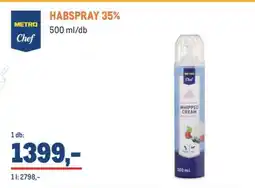Metro METRO Chef Habspray 35% ajánlat