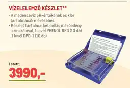 Metro VÍZELEMZŐ KÉSZLET ajánlat