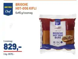 Metro METRO Chef BRIOCHE HOT-DOG KIFLI ajánlat