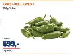 Metro PADRON GRILL PAPRIKA ajánlat