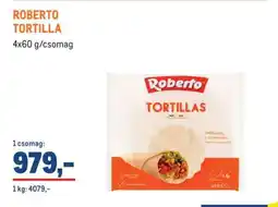 Metro Roberto tortilla ajánlat