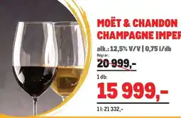 Metro MOËT & CHANDON CHAMPAGNE IMPER ajánlat