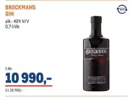 Metro BROCKMANS GIN ajánlat