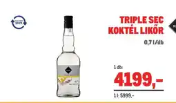 Metro TRIPLE SEC KOKTÉL LIKŐR ajánlat
