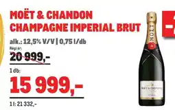 Metro MOËT & CHANDON CHAMPAGNE IMPERIAL BRUT ajánlat