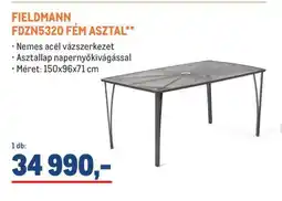 Metro FIELDMANN FDZN5320 FÉM ASZTAL ajánlat