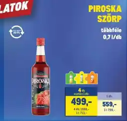Metro Piroska Szörp ajánlat