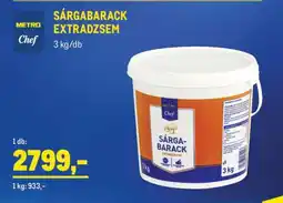 Metro METRO Chef SÁRGABARACK EXTRADZSEM ajánlat