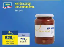 Metro aro NATÚR LECSÓ 30% PAPRIKÁVAL ajánlat