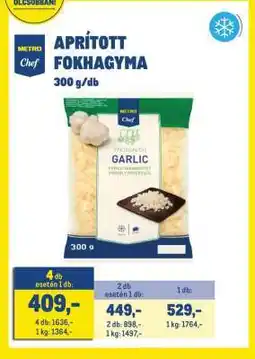 Metro APRÍTOTT FOKHAGYMA ajánlat