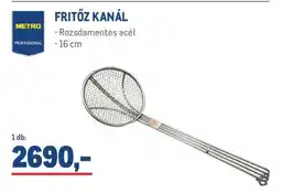 Metro FRITŐZ KANÁL ajánlat