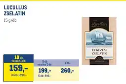 Metro Lucullus Zselatin ajánlat